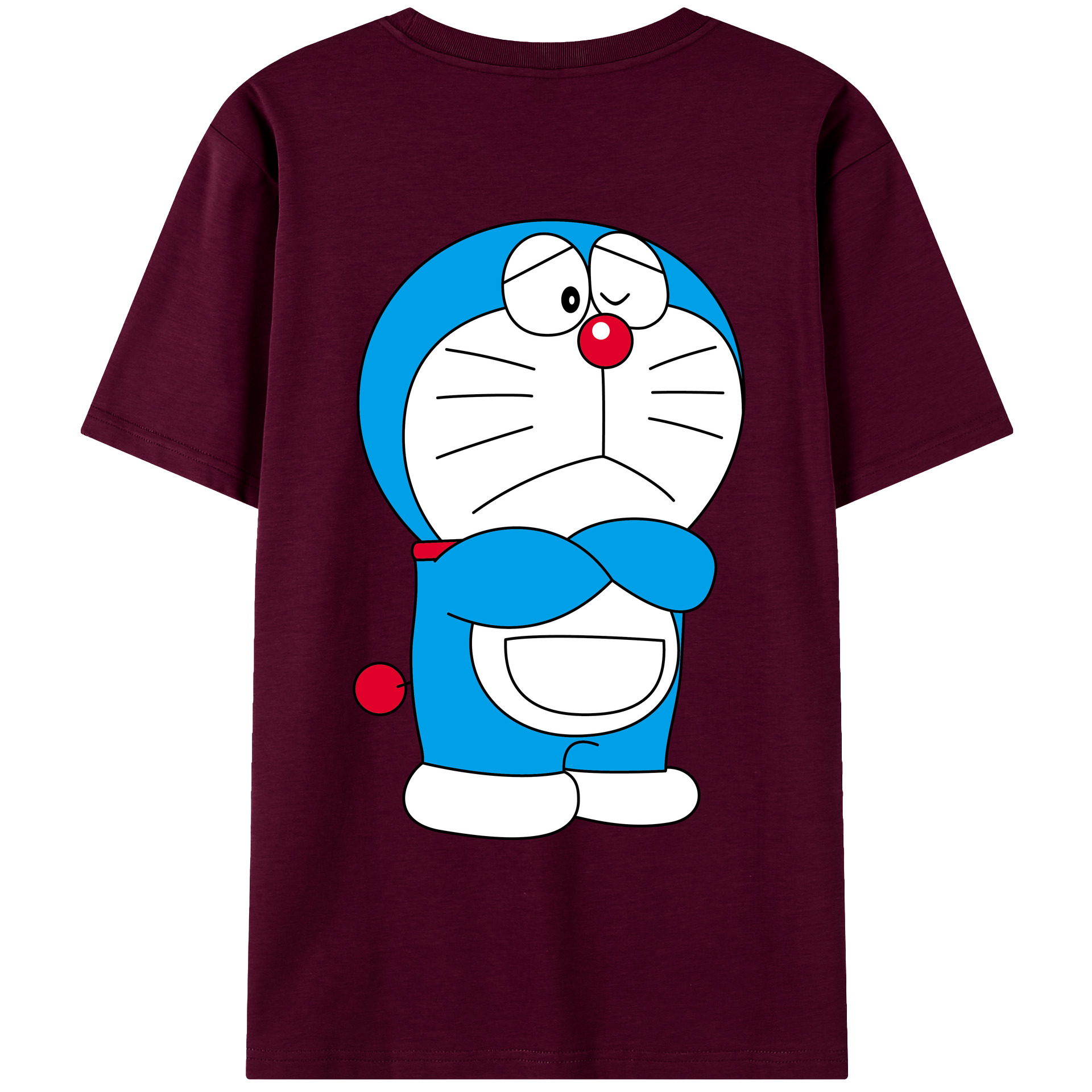 （画像用） ドラえもん Doraemon レディース半袖Tシャツ(バックプリント)